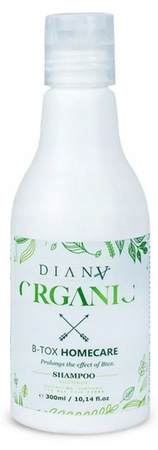 Diana Organic B-Tox Homecare szampon po keratynie nanoplastii 300ml