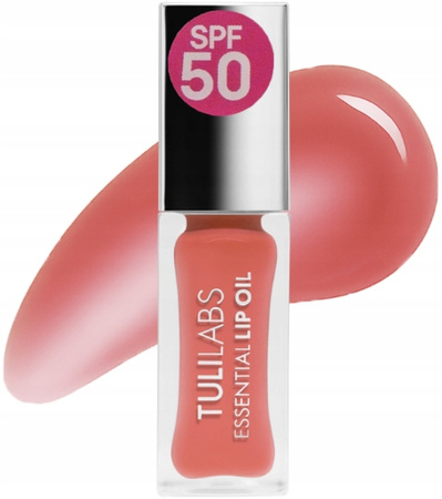 TULI LABS Essential Lip Oil olejek do pielęgnacji ust SweetCarmel SPF50 7ml
