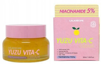 LalaRecipe Yuzu Vita-C Cream Krem rozjaśniający i nawilżający 50ml