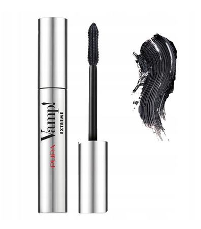 Pupa Vamp! Extreme 010 Extra Black Mascara czarny tusz pogrubiający 12ml