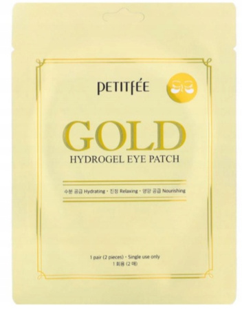 Hydrożelowe płatki pod oczy ze złotem Petitfee Gold Hydrogel Eye Patch 2szt