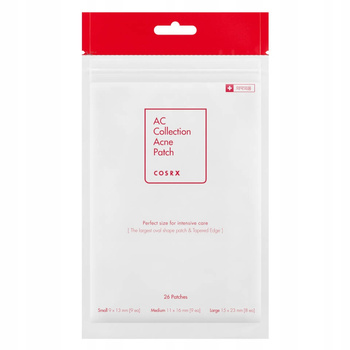 COSRX AC Collection Acne Patch Wysuszające plastry na wypryski 3 rozm 26szt