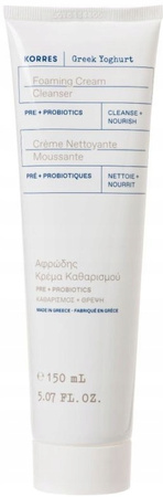 Korres Greek Yoghurt kremowy żel do mycia twarzy z jogurtem greckim 150ml