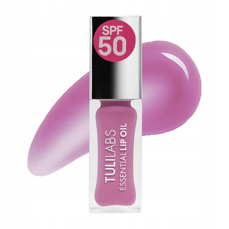 TULI LABS Essential Lip Oil Olejek do pielęgnacji ust Wonder Pink SPF50 7ml