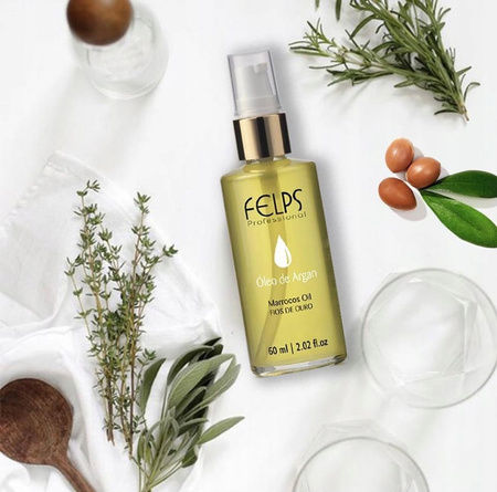 FELPS Olejek Arganowy bez spłukiwania termoochrona nawilża po zabiegu 60ml