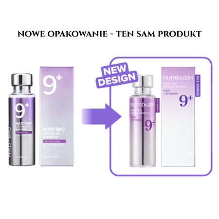 Numbuzin No.9 NAD BIO Lifting-sil Essence esencja liftingująca do twarzy