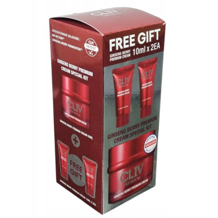 Zestaw prezentowy Koreańskich Kremów do twarzy 50ml 2x10ml CLIV premium