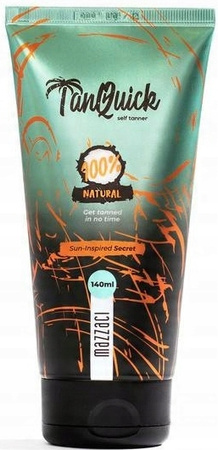 Mazzaci TanQuick Naturalny Samoopalacz do ciała, bez smug 140ml 10.2025