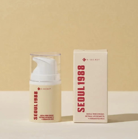 K-SECRET Seoul 1988 Cream Retinal 1%+Fermented Rice ujędrniający krem 50ml