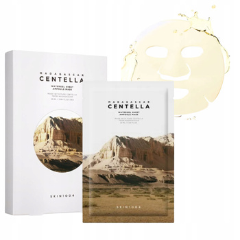 Maski hydrożelowe w płachcie do twarzy 5szt. SKIN1004 madagascar centella