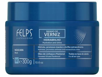 FELPS Banho de VERNIZ Maska silnie nabłyszczająca odżywiająca 300g