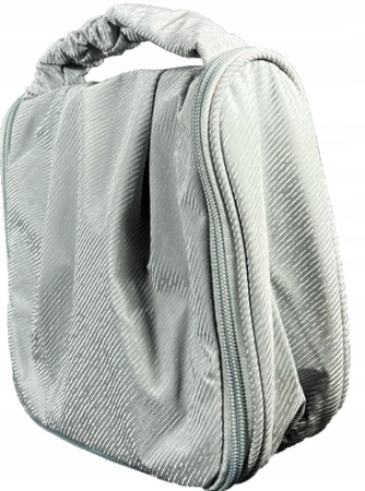 Kosmetyczka wisząca podróżna wodoodporna organizer szara 20x9x19cm