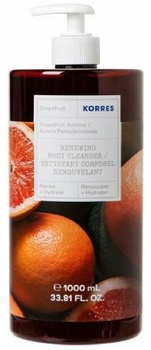 Korres Renewing Body Cleanser piankowy żel grejpfrutowy do ciała 1000ml