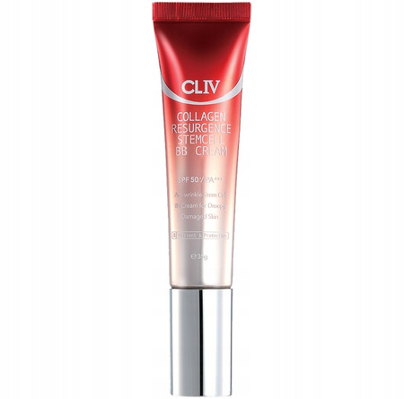 CLIV Collagen BB Cream koreański krem z kolagenem SPF50+ odżywienie 35g