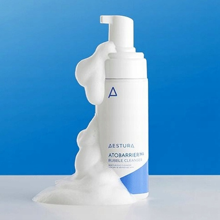 AESTURA Atobarrier 365 Bubble Cleanser łagodna pianka oczyszczająca 150ml