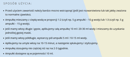 BELLECO Hidratation BLUE Ampułka regeneracja 10ml