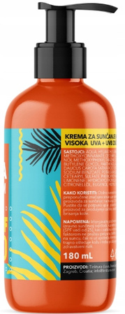 Tinktura Mrkva sa Stavom krem przeciwsłoneczny marchewkowy SPF30 180ml