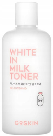 G9Skin White In Milk Toner Tonik rozjaśniający przebarwienia wit B3 50ml