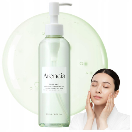 Olejek do Demakijażu oczyszczający Lekki Arencia Pore Melt Mochi 200ml