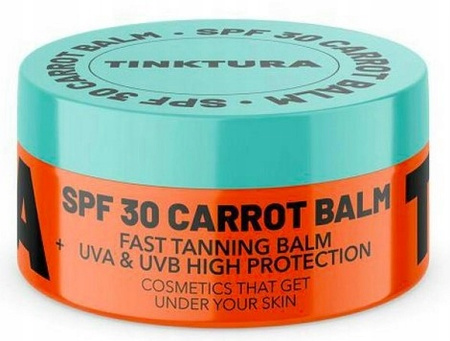 TINKTURA Balsam do opalania MRKVA marchewka 30 SPF 100ml 03.2027