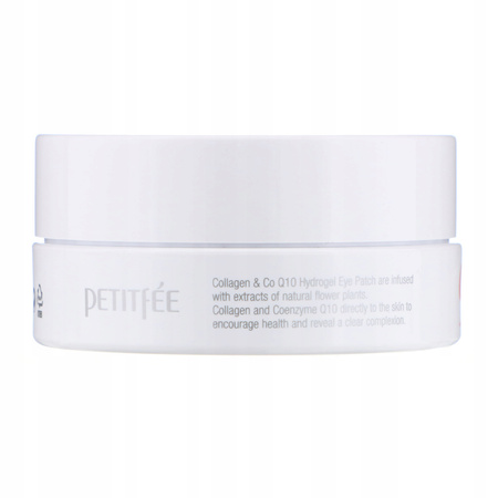PETITFEE 98% Collagen Coenzyme Q10 Płatki pod oczy nawilżające 60szt.