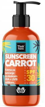 Tinktura Mrkva sa Stavom krem przeciwsłoneczny marchewkowy SPF30 180ml