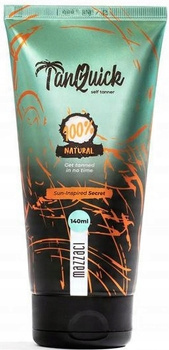 Mazzaci TanQuick Naturalny Samoopalacz do ciała, bez smug 140ml 10.2025