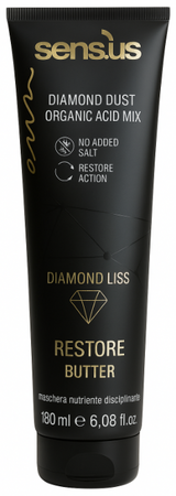 Sensus Restore Butter maska do włosów ze sproszkowanym diamentem 180ml