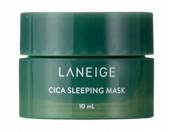 Laneige Cica Sleeping Mask Maseczka na noc, silne regeneruje nawilża 10ml
