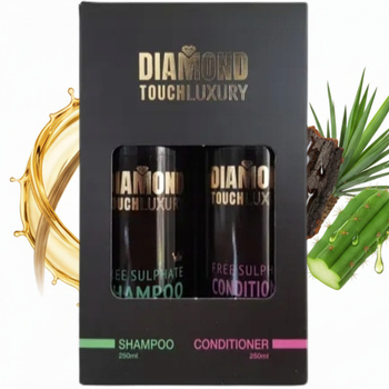 Zestaw Prezentowy do pielęgnacji Włosów po Keratynie 2x250ml Diamond Touch