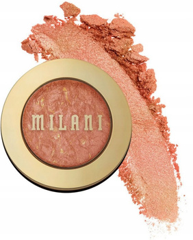 Milani Baked Powder Blush 02 Rose D’Oro Wypiekany róż 3,5g nr 02