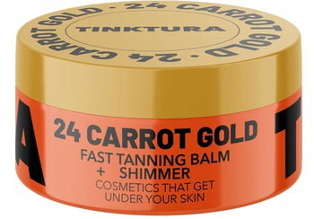 TINKTURA 24 Carrot Gold Rozświetlający balsam do opalania 10SPF 100ml 04.27