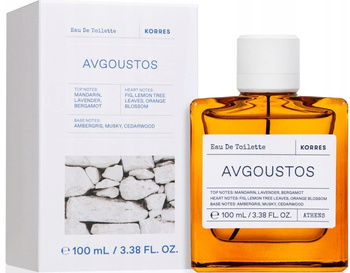 Korres Avgoustos EDT woda toaletowa kobieca zapach owocowy 50ml