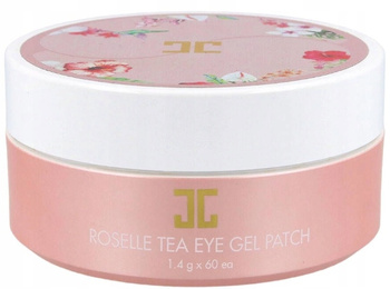 JAYJUN Roselle Tea Eye Gel Patch płatki hydrożelowe pod oczy hibiskus 60szt
