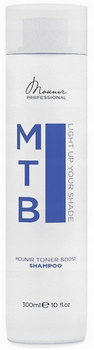 MOUNIR MTB Szampon tonujący, usuwa żółte tony z włosów rozjaśnionych 300ml