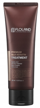 FLOLAND Premium Silk Keratin Treatment Odżywka do włosów zniszczonych 120ml