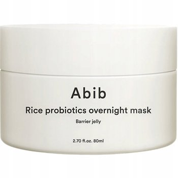 Abib Rice Probiotics Overnight Mask Barrier Jelly Maska z probiotykami 80ml