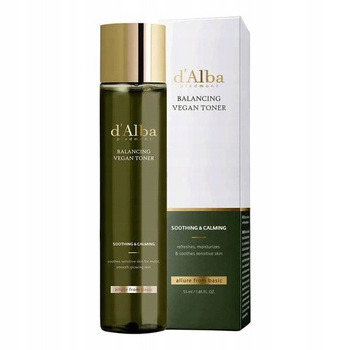 d'Alba Mild Skin Balancing Vegan Toner Nawilżająco kojący tonik 150ml