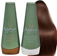 AGAVE po zabiegu szampon + odżywka zestaw wygladzający 2x250ml