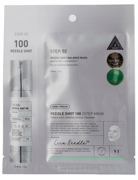 VT Cosmetics Reedle Shot 100 1,5g + 2Step Mask Maska w Płachcie 25g/1szt
