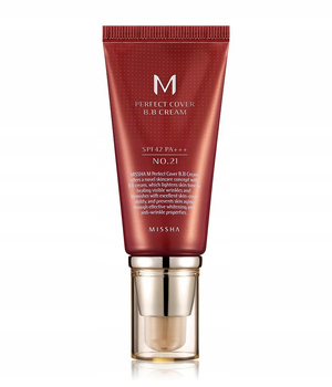 Missha M Perfect Cover Cream SPF42 PA+ Kryjący Krem BB Light Beige 50ml #21