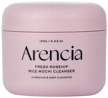 Arencia Fresh Rosehip Rice Mochi Cleanser Kojąca pasta do mycia twarzy 120g