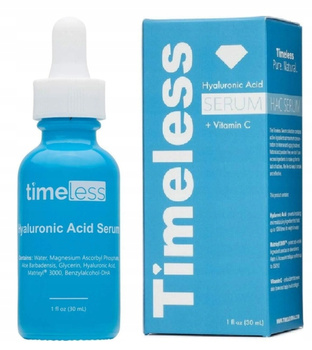 Timeless Hyaluronic Acid Vitamin C Serum przeciwzmarszczkowe 30ml