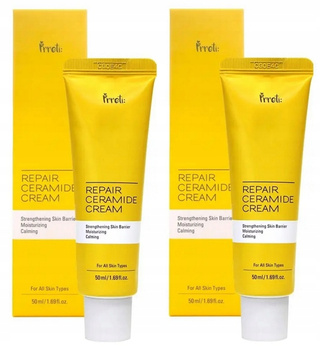 PRRETI Repair Ceramide Krem wielozadaniowy do twarzy na dzień 50 ml x 2szt