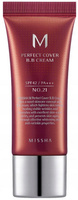 Missha M Perfect Cover Cream SPF42 PA+ Kryjący Krem BB Light Beige 20ml #21
