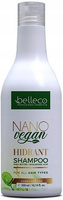 BELLECO Vegan Szampon po nanoplastii, bez SLS/SLES, nawilżenie 300ml