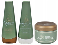 Zestaw AGAVE szampon + odżywka + maska po keratynie nano 3x250ml