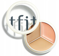 Tfit Cover Up Pro Concealer 3w1 paletka korektor bronzer WARM 36g