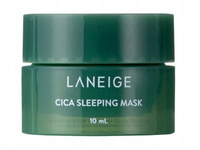 Laneige Cica Sleeping Mask Maseczka na noc, silne regeneruje nawilża 10ml