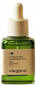Serum do twarzy rozjaśniające z kwasem traneksamowym Viegano 30ml